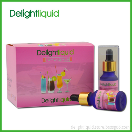 Delight Eliquid Hot Selling Glass Bottle Drink E Juice, E Liquid
